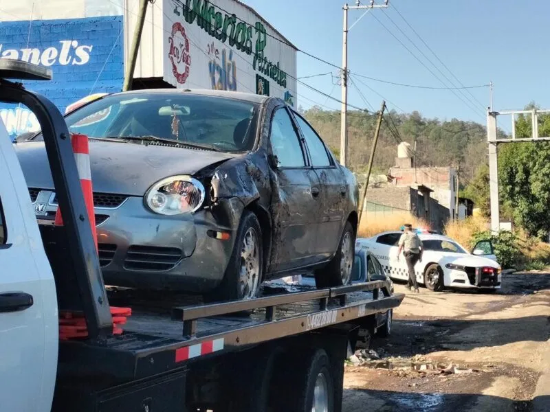Reportan volcadura en la Morelia-Pátzcuaro
