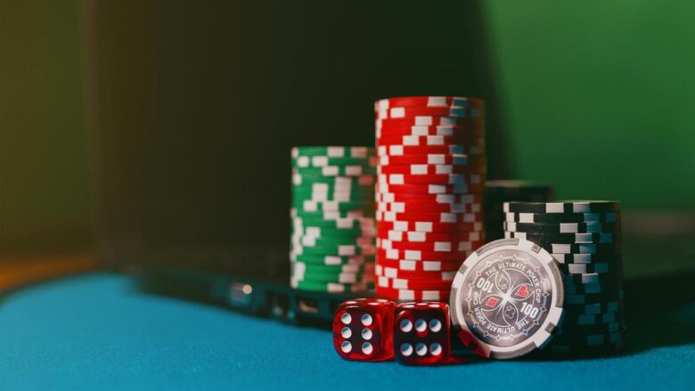 Representación de un casino en línea