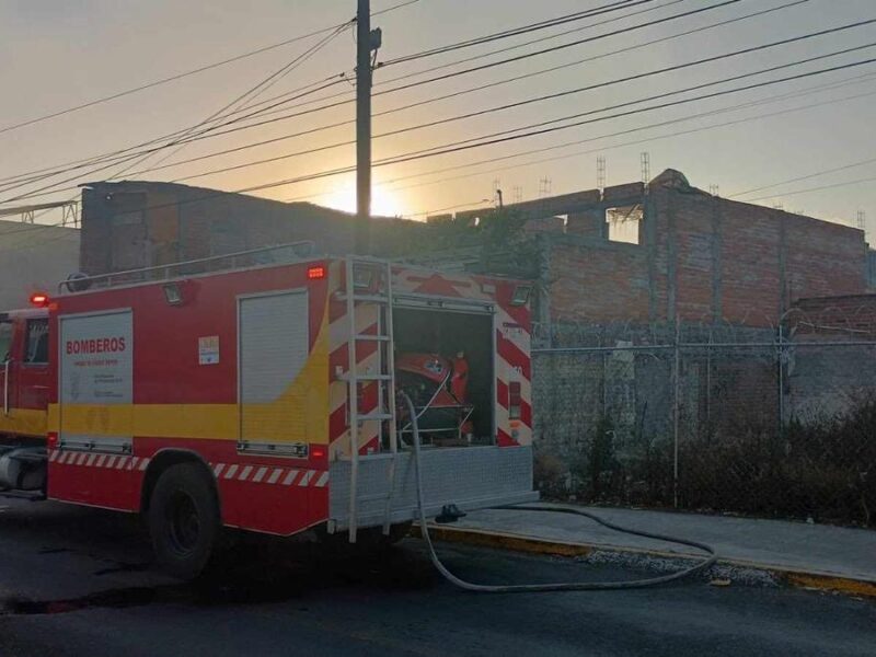 Se registran 2 incendios en diferentes domicilios de Morelia
