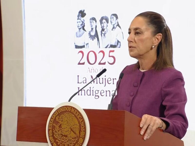 Sheinbaum responde a Zedillo ante críticas a la reforma judicial