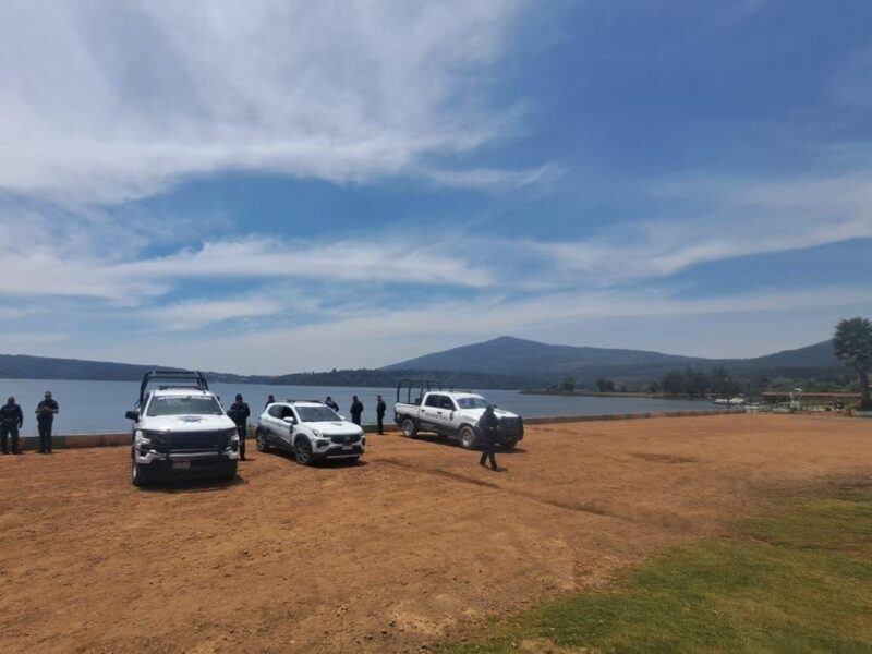SSP mantiene vigilancia en el lago de Pátzcuaro para evitar robo de agua