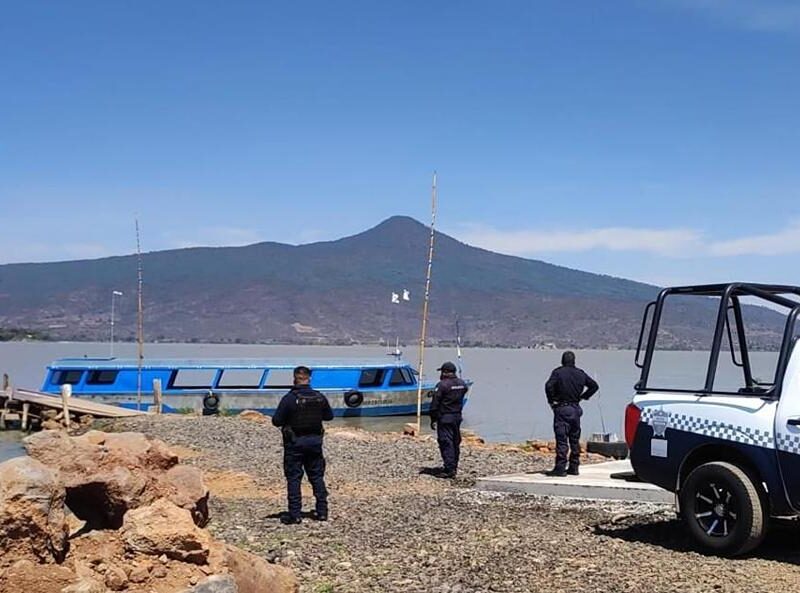 SSP refuerza operativo en lago de Pátzcuaro para evitar robo de agua