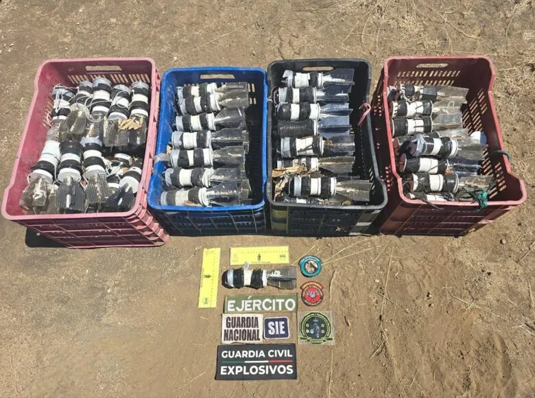 SSP y Defensa desactivan 168 explosivos