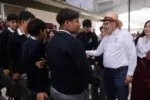 Inaugura Bedolla Telebachillerato en fraccionamiento Arco San Antonio en Morelia