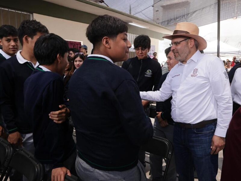 Telebachillerato Arco San Antonio inaugurado por Bedolla