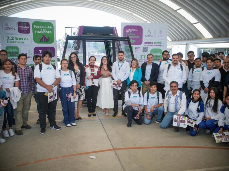 Teleférico es innovación y movilidad para el futuro: Gladyz Butanda
