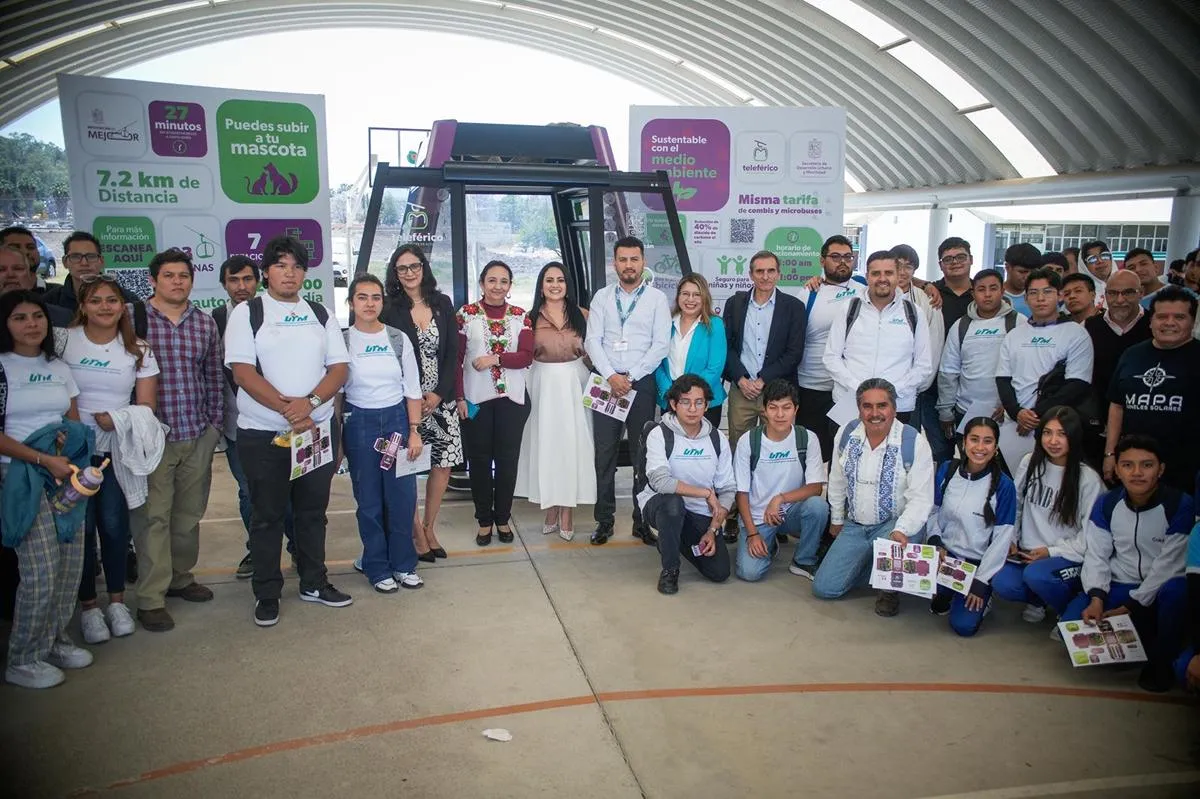 Teleférico es innovación y movilidad para el futuro: Gladyz Butanda