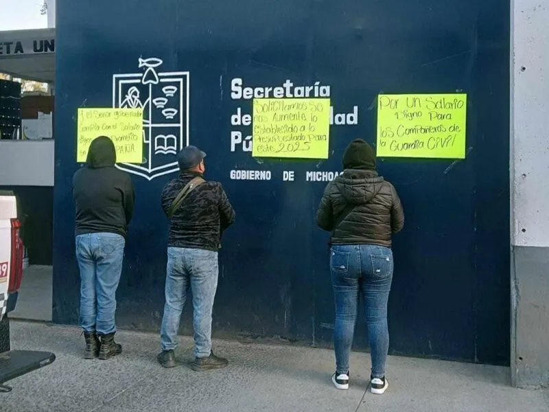 Tras 9 años sin aumento salarial, Guardia Civil reprocha raquítico aumento de 200 pesos