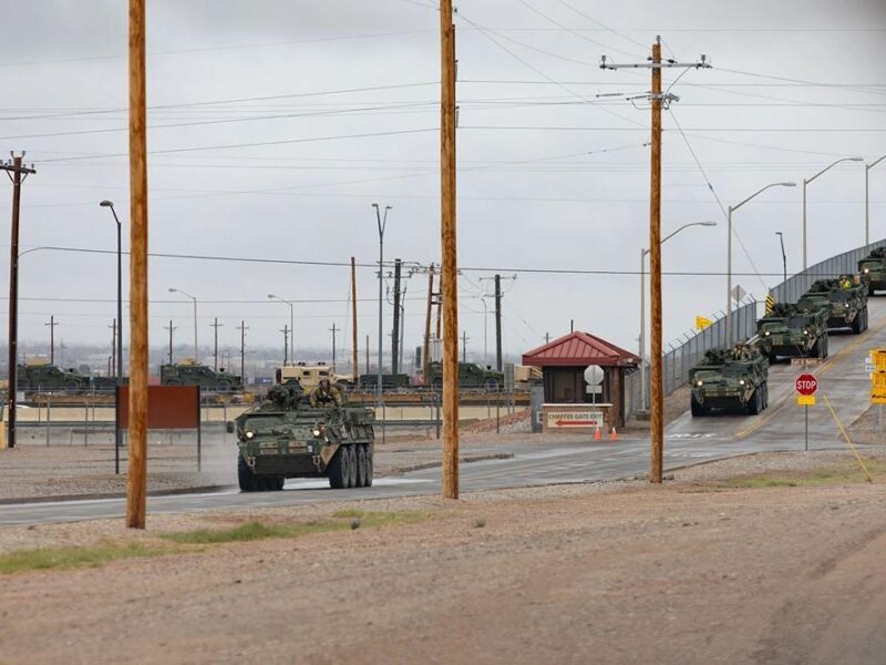 Trump autoriza control militar fronterizo con México