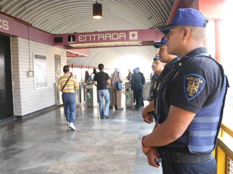 Van nueve denuncias por pinchazos en el Metro y Metrobús de la CDMX