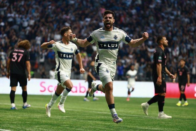 Vancouver tiene al borde de la eliminación al Inter de Miami en la Concachampions