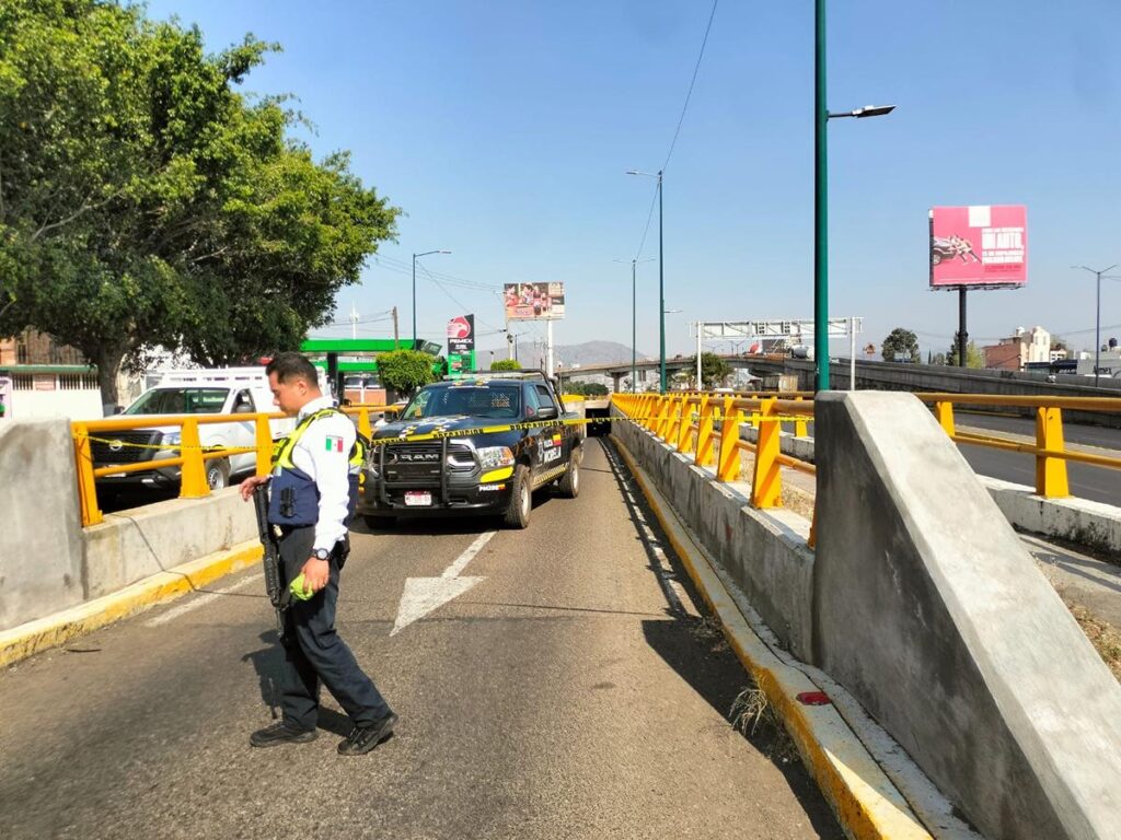vehículo arde en túnel del Distribuidor Vial Salida a Salamanca-1
