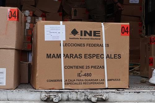 A horas de la jornada electoral judicial, robo de 27 paquetes electorales