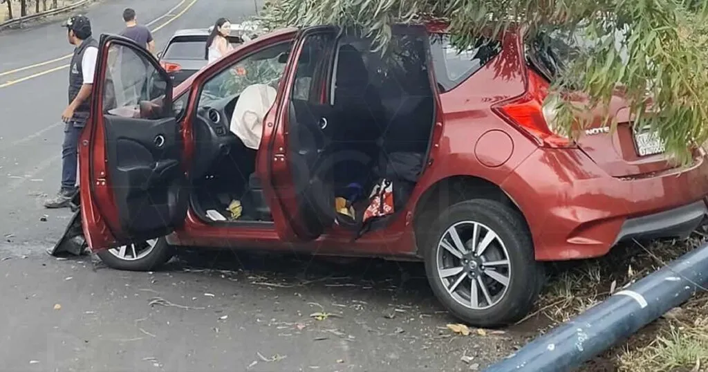 accidentes de tránsito en Morelia dejan una persona herida y daños materiales