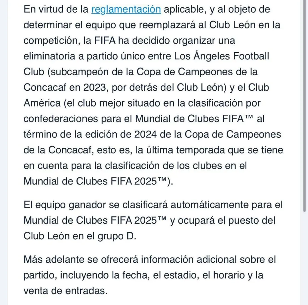 América vs LAFC para ir al Mundial de Clubes