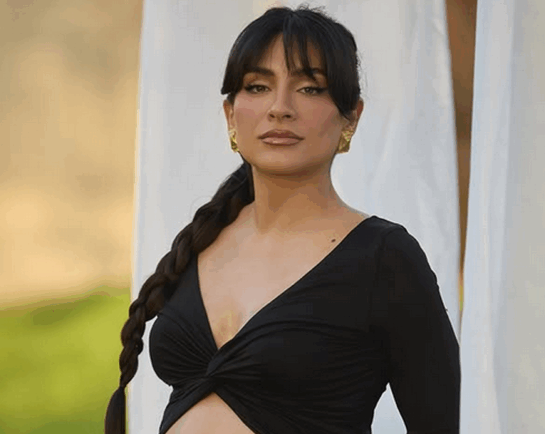 Ana Brenda Contreras presume su avanzado embarazo