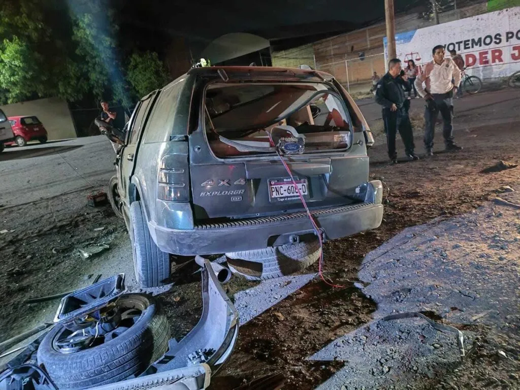 Aparatoso choque en Morelia, termina con una persona muerta