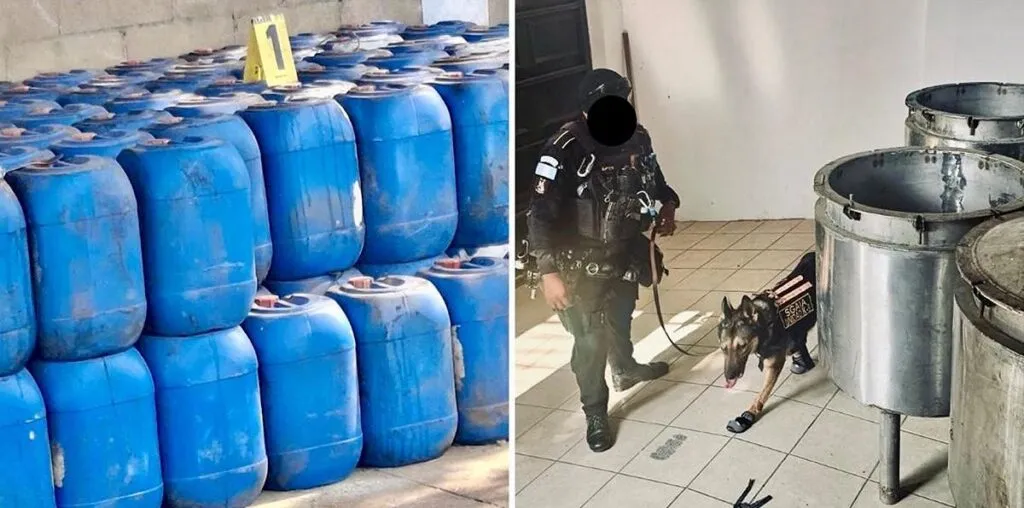 Aprehenden a mexicano en Guatemala durante operativo contra un laboratorio para fabricar drogas-1