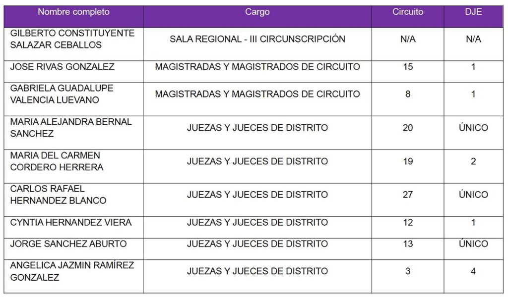 Aprueba INE cancelación de 17 candidaturas al Poder Judicial-2