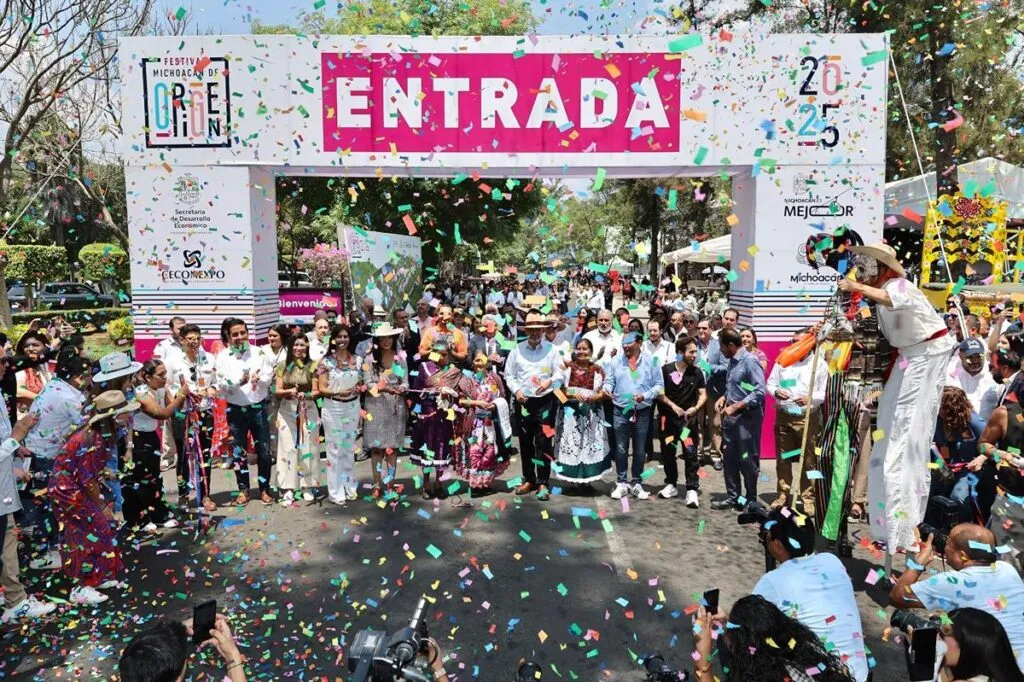 Arranca la fiesta y la alegría; inaugura Bedolla Festival Michoacán de Origen