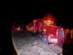 Asaltan y abandonan camión aguacatero en la Autopista de Occidente