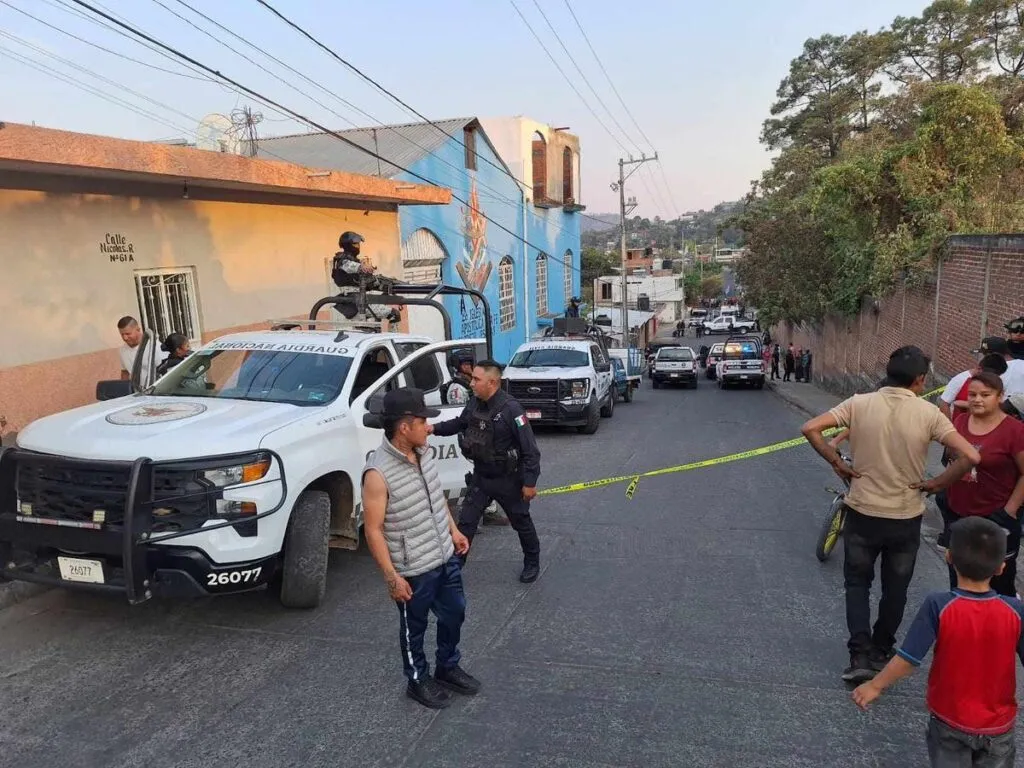 asesinado en taller de motocicletas, en la 28 de Octubre, de Uruapan