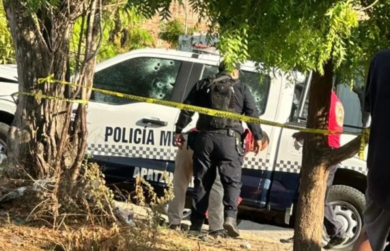 ataque a policía municipal de Apatzingán; un comandante perdió la vida