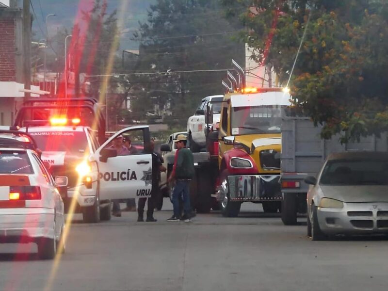 Autoridades tratan de contener violencia en Uruapan