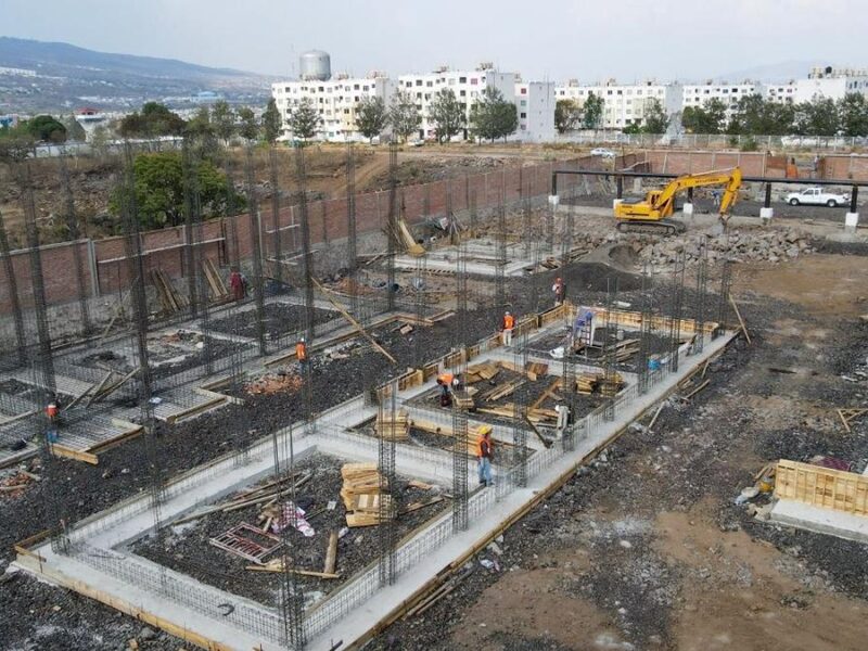 Avanza construcción de nueva secundaria en Villas del Pedregal: SCOP