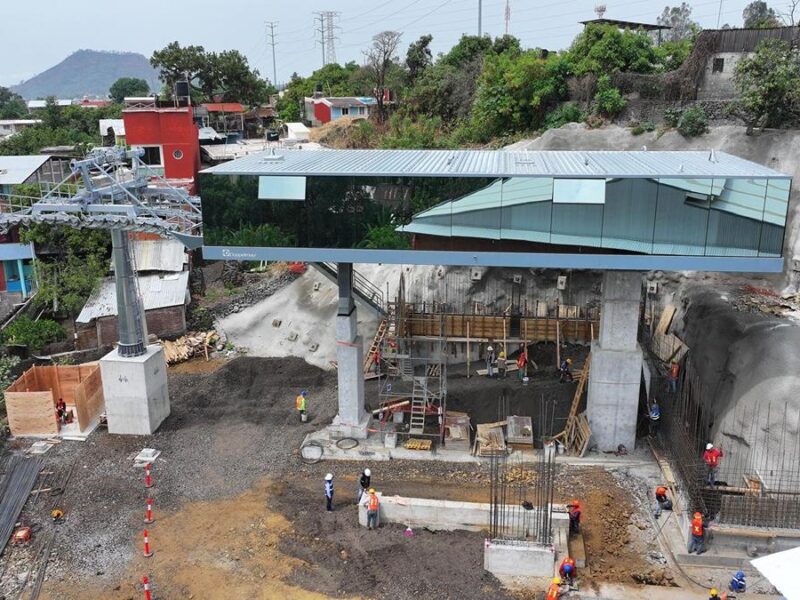 Avanza teleférico de Uruapan; quedará listo este año: Bedolla