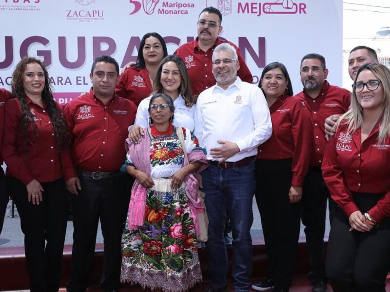 Bedolla Inaugura Centro de Bienestar en Zacapu