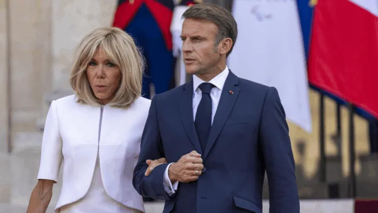 Brigitte Macron abofetea a Emmanuel en Vietnam