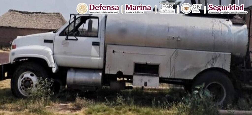 Caen 9 presuntos huachicoleros en Guanajuato; aseguran autotanques, vehículos y asfalto