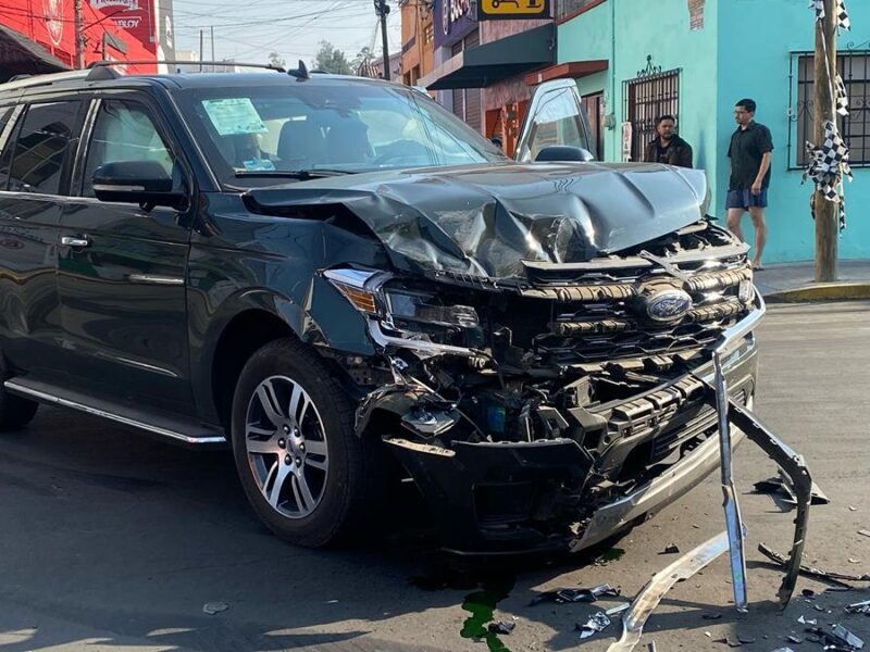Camioneta que chocó en la Ventura Puente en Morelia sí es de Torres Piña