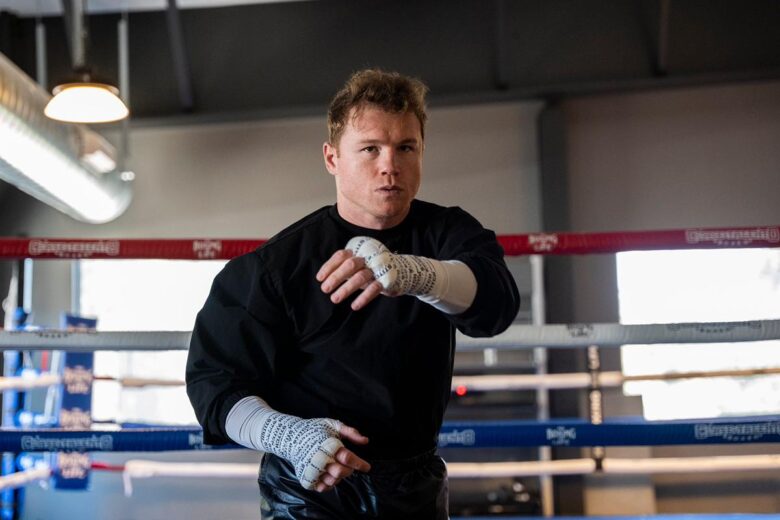 Canelo Alvarez listo para pelea de esta noche