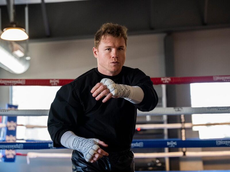 Canelo Alvarez listo para pelea de esta noche