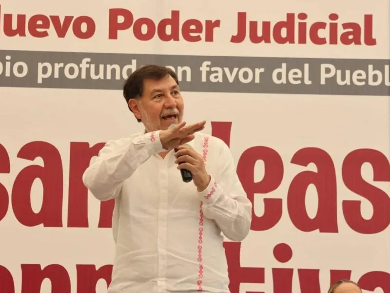 "Carroñeros", les dice Noroña a quienes lucran con tragedia del buque Cuauhtémoc