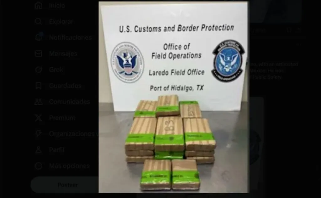 CBP asegura más de 30 kilos de cocaína proveniente de México valuada en un millón de dólares-1