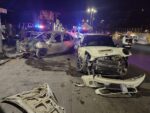 Choque entre 2 autos deja 5 jóvenes heridos en Zitácuaro