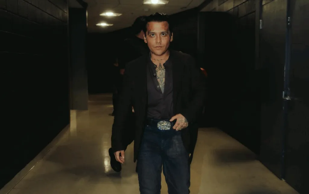 Christian Nodal en tribunales de CDMX