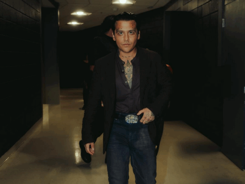 Christian Nodal en tribunales de CDMX
