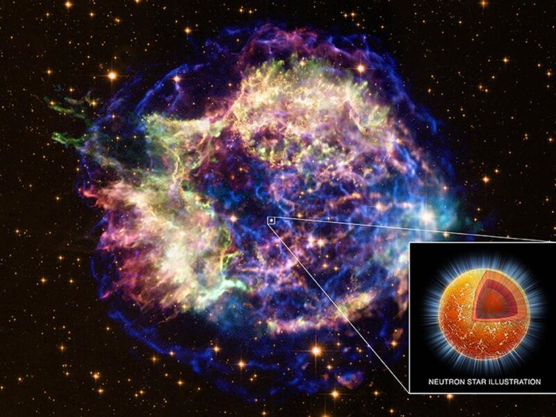 Científicos de la NASA detectan hielo por primera vez fuera del sistema solar