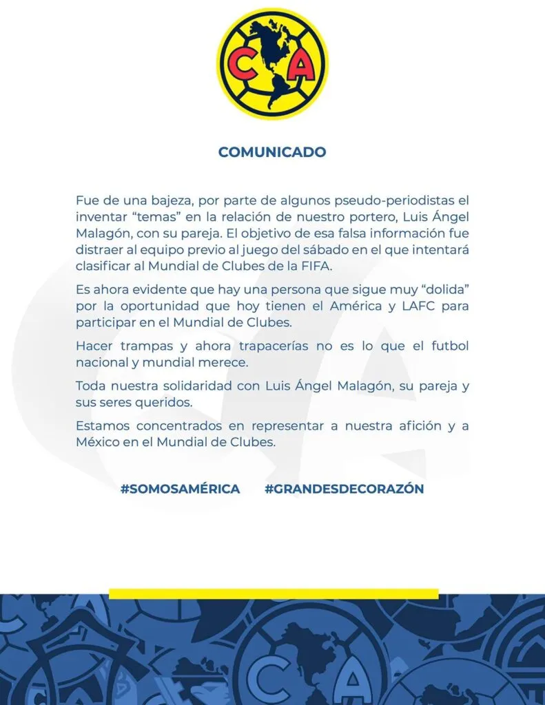 Club América emite postura tras acusaciones a Malagón-1