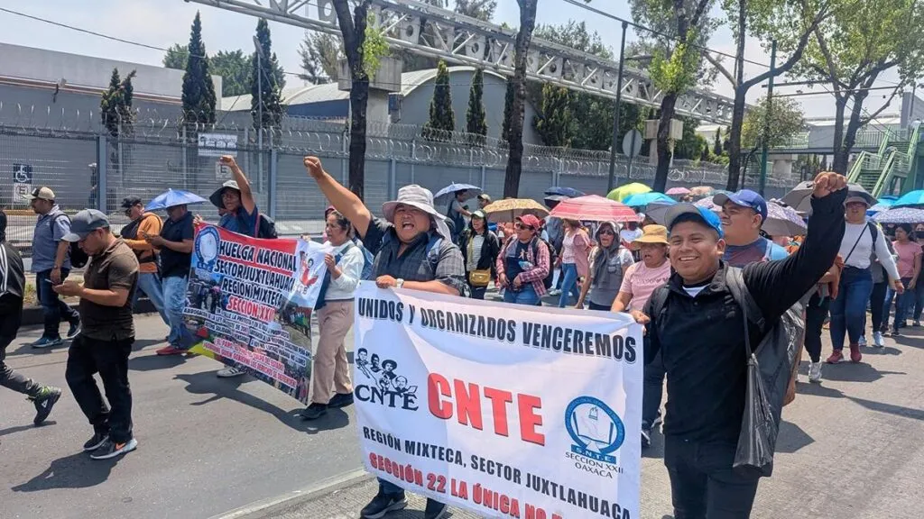 CNTE anuncia posibles bloqueos en las sedes de la SEP, INE y la Secretaría de Hacienda-2