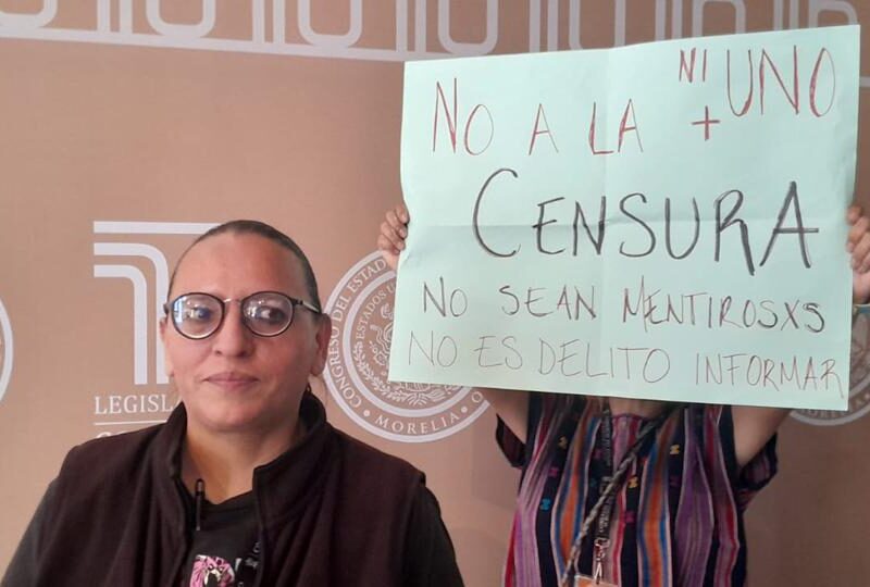 Colectivo de periodistas #NiUnoMás Michoacán acusa simulación en reforma