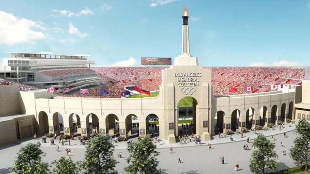 Coliseo y SoFi Stadium inaugurarán los Juegos Olímpicos 2028