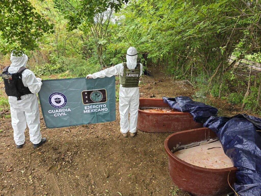 Confiscan 400 kg de metanfetamina en Buenavista
