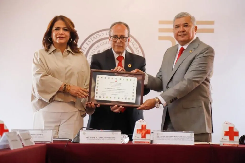 Congreso de Michoacán apoya “Colecta Nacional 2025”de la Cruz Roja