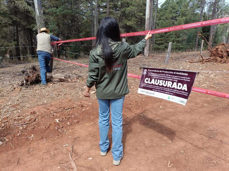 Construcción cancelada al sur de morelia