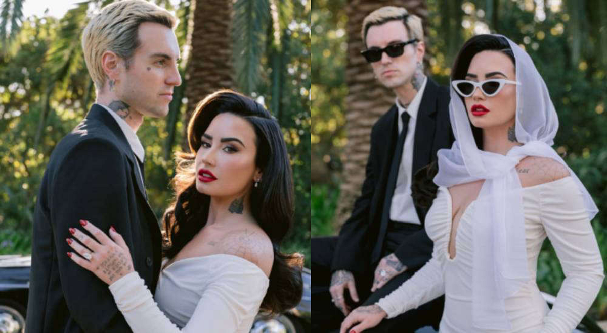 Demi Lovato tiene boda en privado con Jordan Lutes tras años de altibajos personales